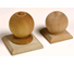 3" Ball & Plinth (For 75mm x 75mm Post) image 1